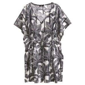 H&M leaf kaftaan