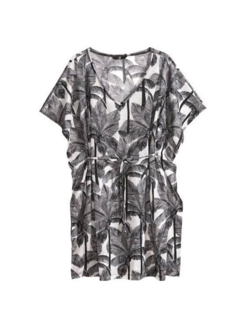 H&M leaf kaftaan