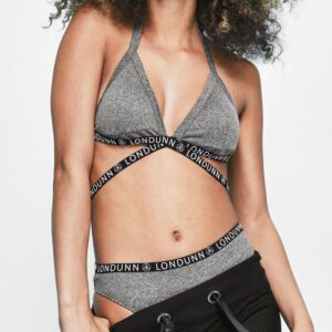 Londunn + Missguided Black Halterneck