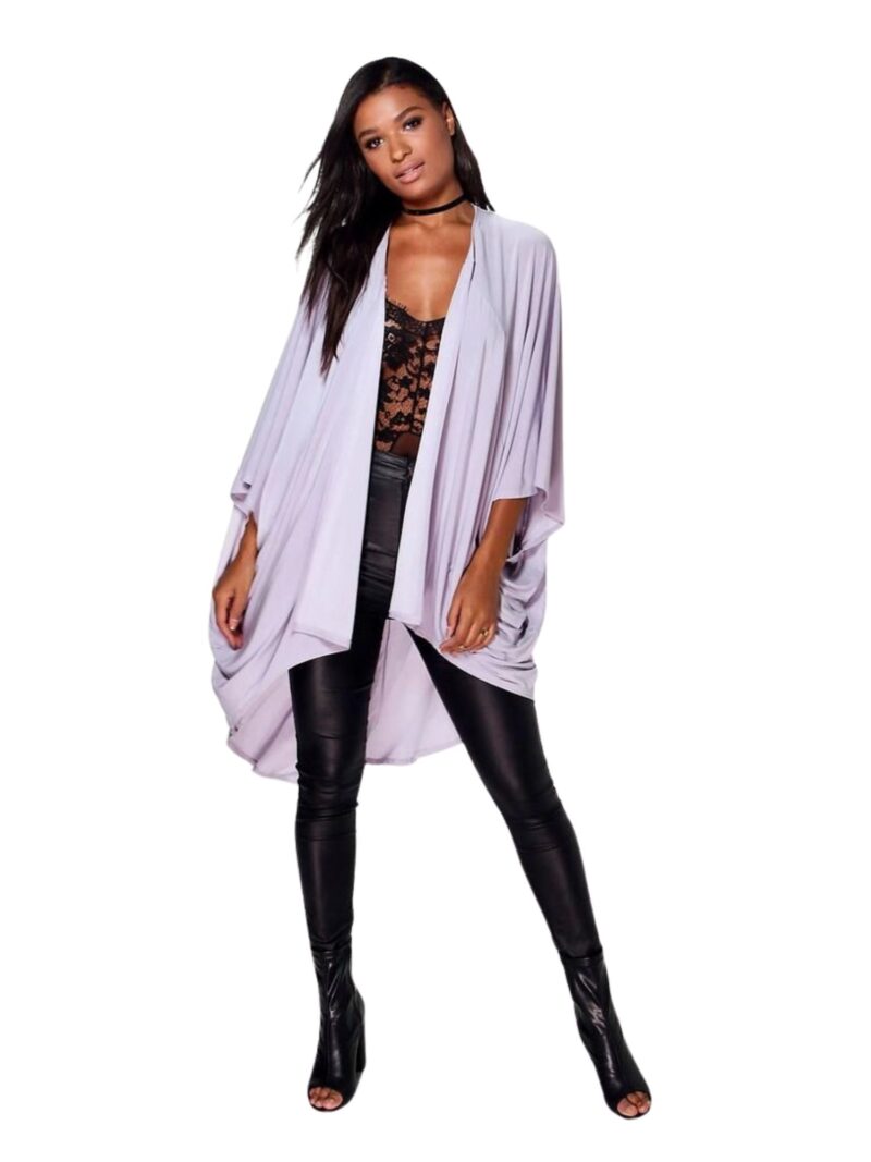 Harriet Oversized Duster Mauve