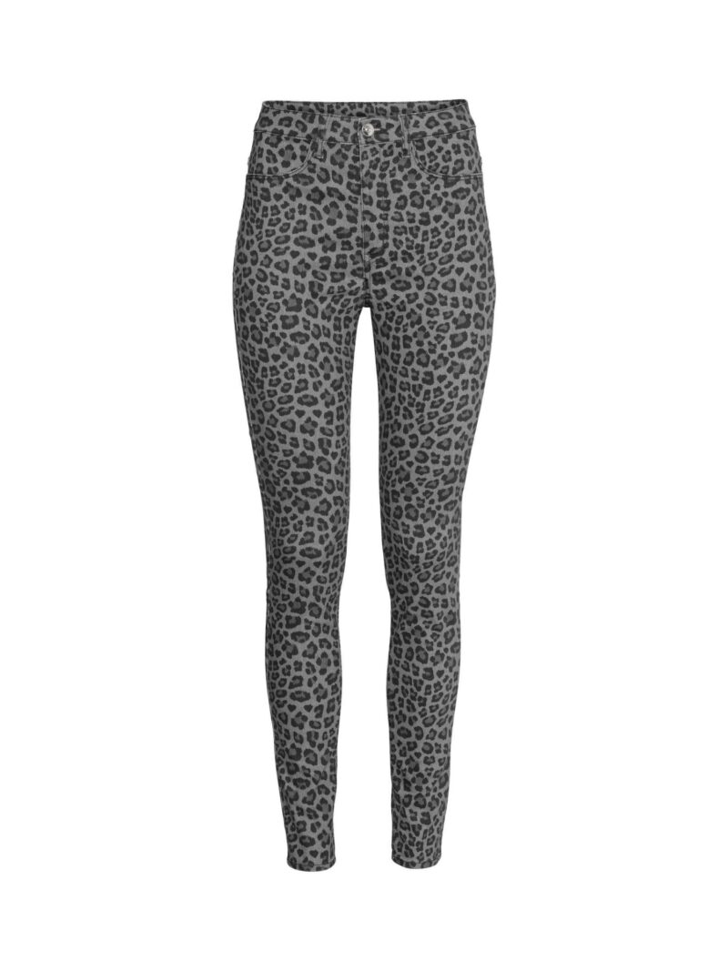 animal print black/grey