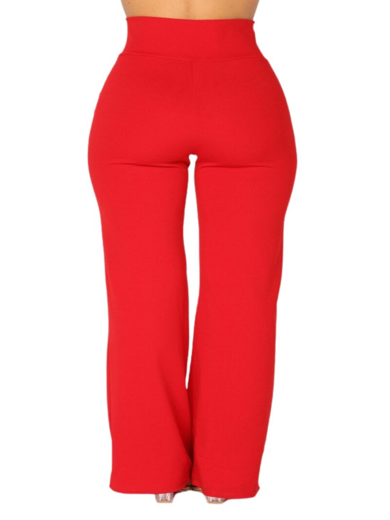 Sandra High Rise Pants Red