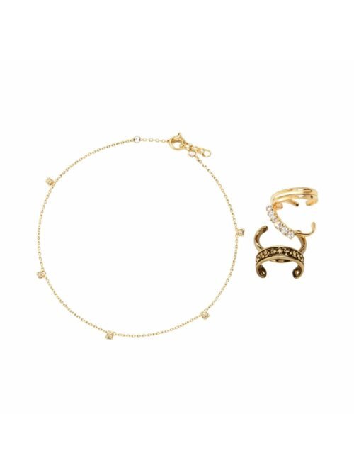 H&M Gold 5-pack Foot Jewellery