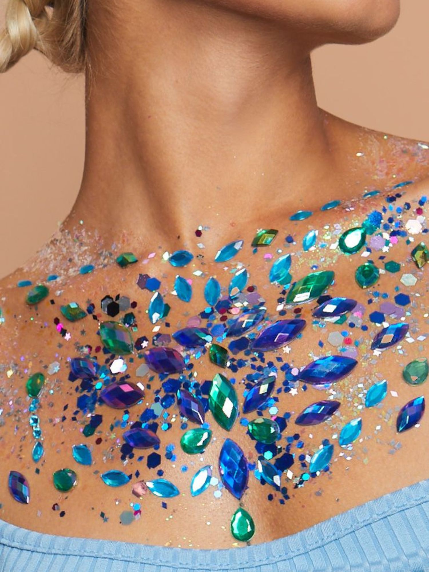 Large Individual Meramaid Body Jewels