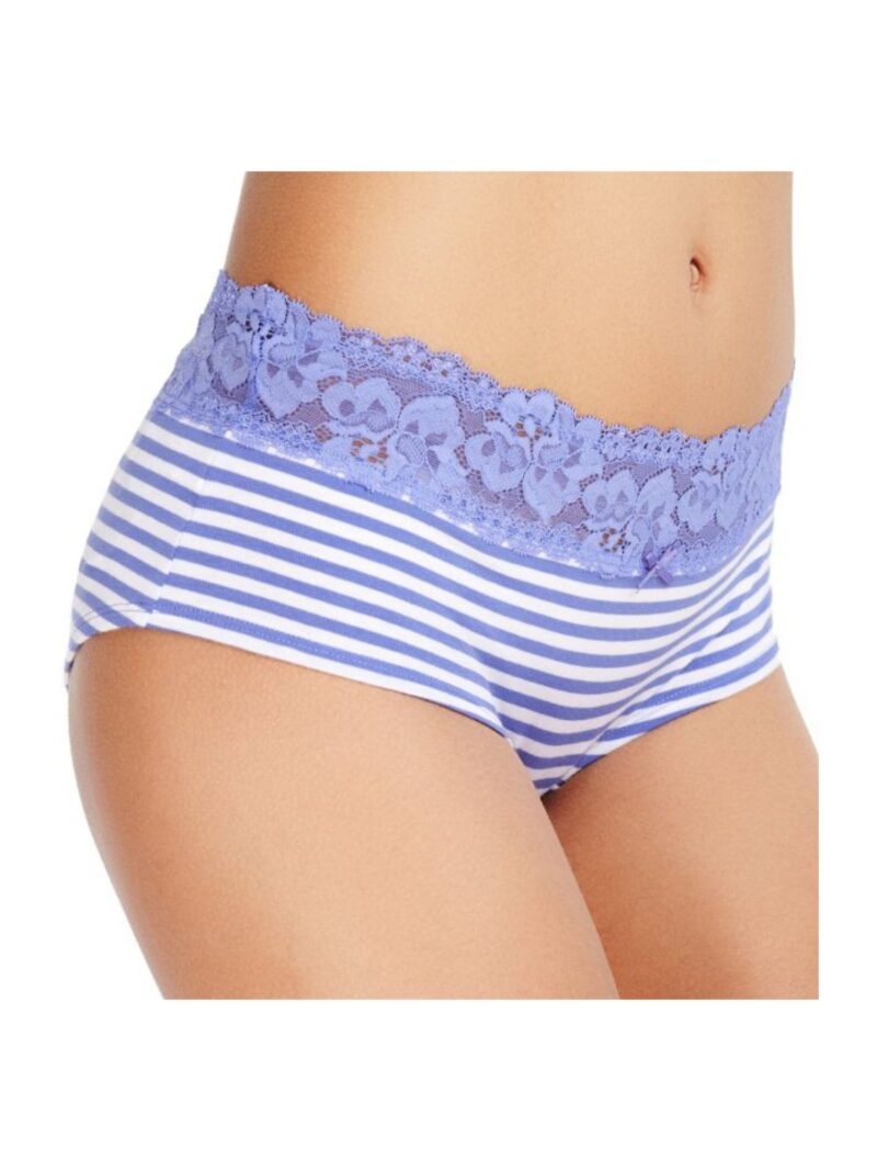 M&S Stripped Cotton Low Rise