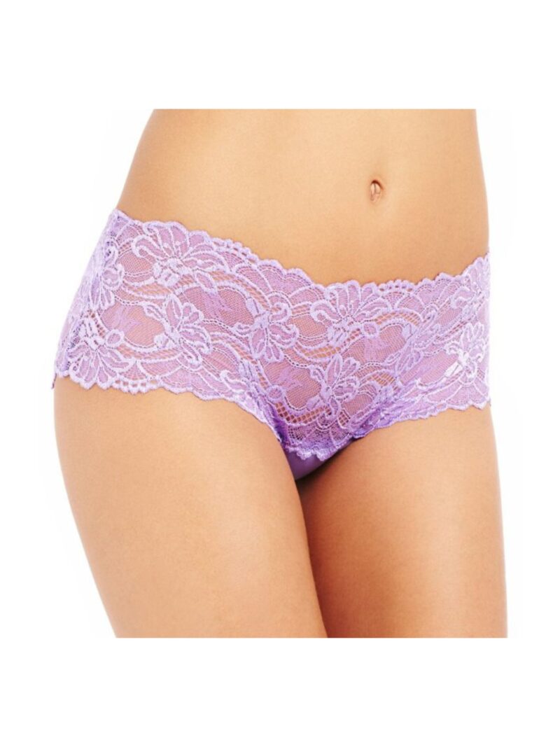 M&S High Leg Floral Laced Panty