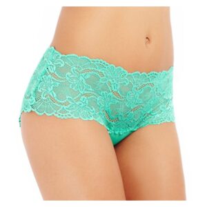 M&S High Leg Floral Laced Panty