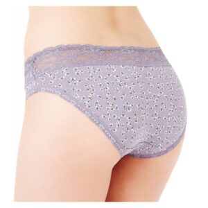 M&S grey Floral Print Bikini Knickers