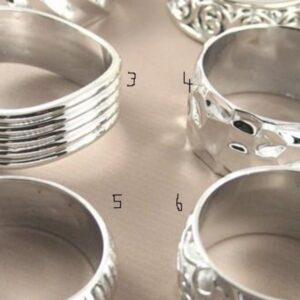 Silver Plastic Bangle