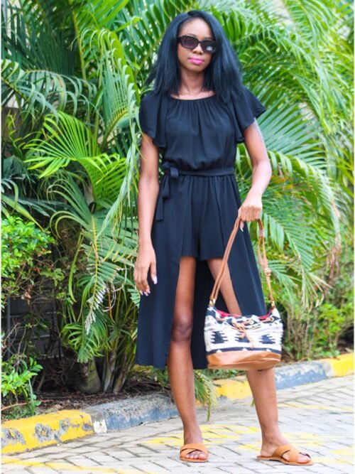 Zack London Playsuit Dress Ashy Grey