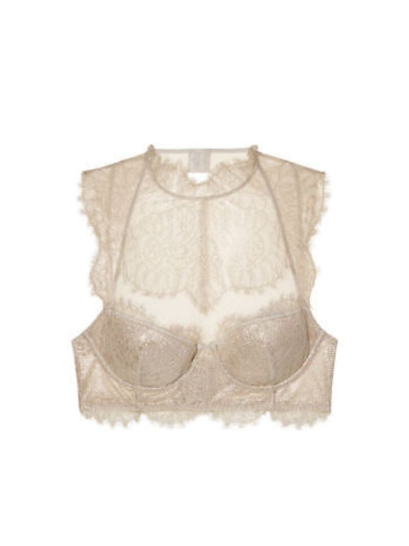 VS Dream Angels Chantilly Lace Highneck Bra