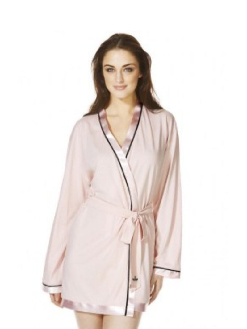 night25pink Fifty Shades of Grey Contrast Kimono