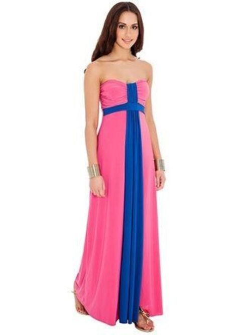 dress106 Cerise Bandeau Maxi